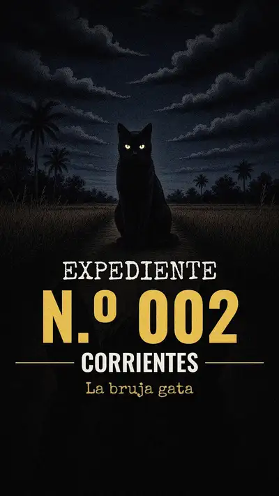 Portada del reel del Expediente N.º 002: La bruja gata